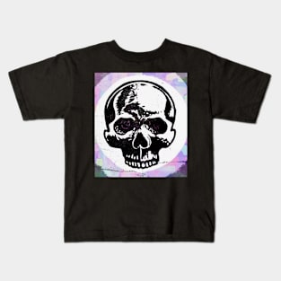 Skull portrait four Kids T-Shirt